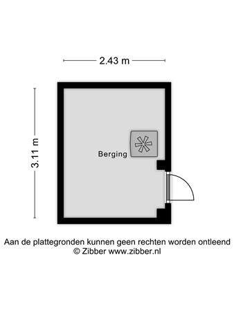 Floorplan - Aardzwaluw 14, 3905 RL Veenendaal