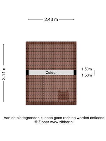 Floorplan - Aardzwaluw 14, 3905 RL Veenendaal