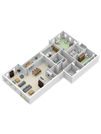 Floorplan - Rhenendael 22, 3911 RM Rhenen