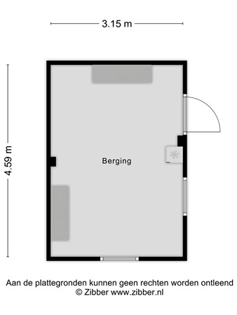 Floorplan - Satijnzwam 15, 3903 GH Veenendaal