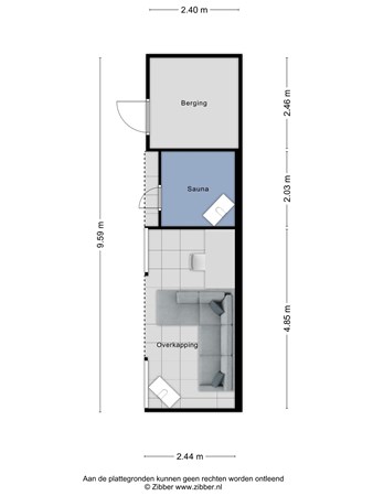 Floorplan - 't Koetshuis 20, 3902 RG Veenendaal