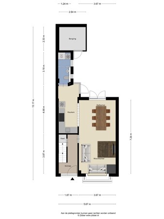 Floorplan - Burg Schimmelpenninckstr 10, 3911 AL Rhenen