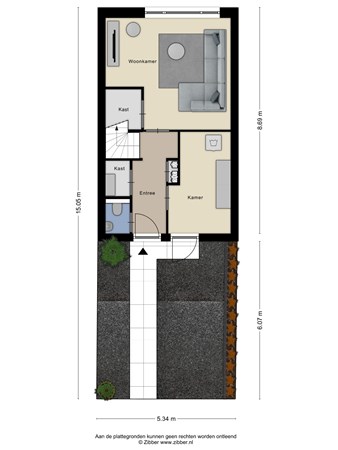 Floorplan - Stuivenbergheem 18, 3907 NH Veenendaal