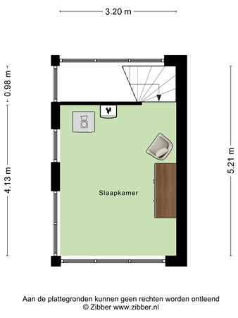 Floorplan - Spitsbergenweg 23, 3902 HM Veenendaal