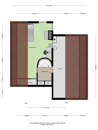 Floorplan - Castor 1, 3902 SC Veenendaal