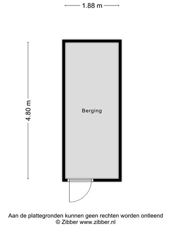 Floorplan - Rhenendael 102, 3911 RM Rhenen