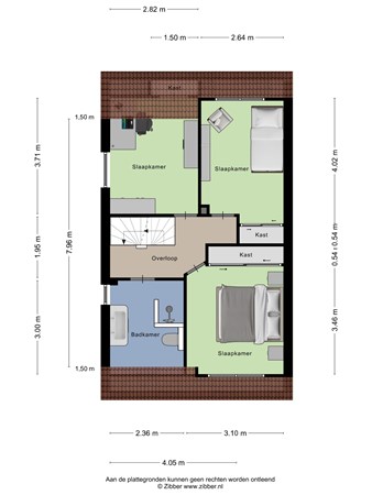 Floorplan - Leeuwerik 8, 3906 NJ Veenendaal