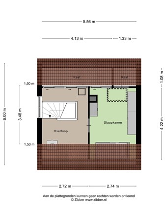 Floorplan - Leeuwerik 8, 3906 NJ Veenendaal