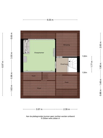 Floorplan - Burg. Hillenaarstraat 7, 6629 AN Appeltern