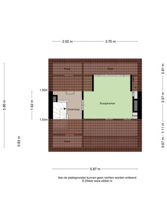 Floorplan - Verbindingsweg 37, 3921 DL Elst