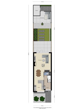 Floorplan - MacBridestraat 83, 3902 KK Veenendaal