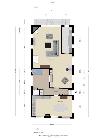 Floorplan - Oude Veenendaalseweg 4, 3911 NL Rhenen