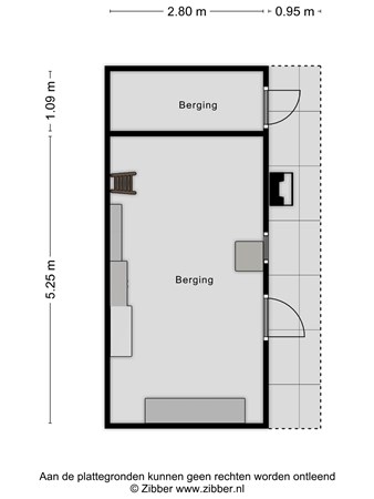 Floorplan - Strawinskyweg 13A, 3906 BA Veenendaal