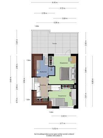 Floorplan - Bruine Engseweg 21, 3911 CJ Rhenen
