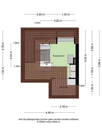 Floorplan - Bruine Engseweg 21, 3911 CJ Rhenen