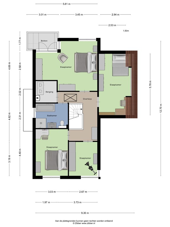 mediumsize floorplan