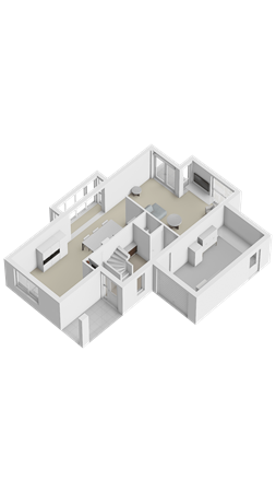 Floorplan - De Oude Weg 29, 3922 GB Elst