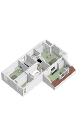 Floorplan - De Oude Weg 29, 3922 GB Elst