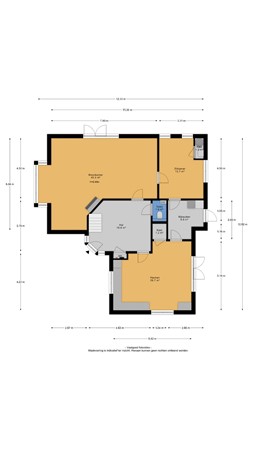 Floorplan - Munnikenweg 46, 3905 MJ Veenendaal