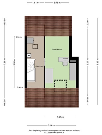 Floorplan - Molenberg 53, 3911 PR Rhenen