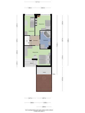 Floorplan - Regge 6, 3904 NN Veenendaal