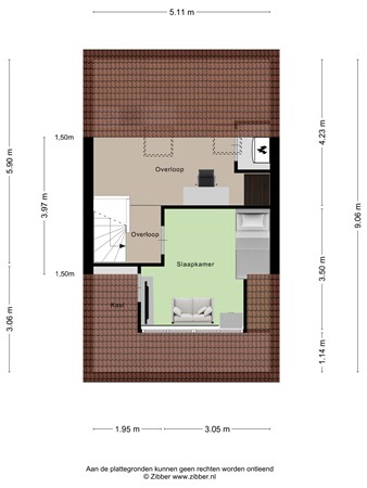 Floorplan - Regge 6, 3904 NN Veenendaal