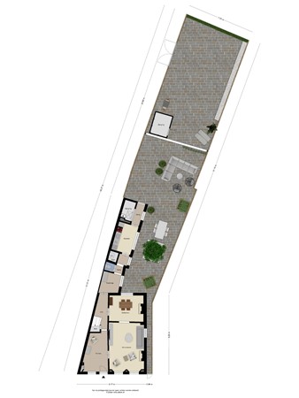 Floorplan - Zandstraat 35, 3901 CJ Veenendaal