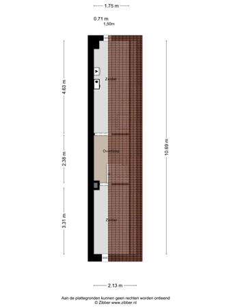Floorplan - Bentincklaan 18, 3956 VD Leersum
