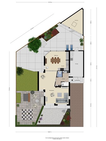 Floorplan - Parklaan 26, 3903 GL Veenendaal