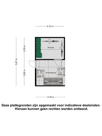 Floorplan - Waterzwaluw 3, 3905 RP Veenendaal