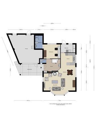 Floorplan - Bilzekruid 11, 3903 GN Veenendaal