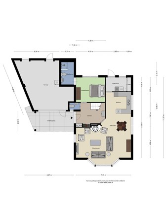Floorplan - Bilzekruid 11, 3903 GN Veenendaal