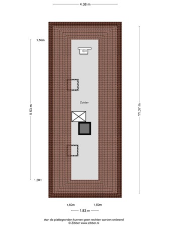 Floorplan - Bilzekruid 11, 3903 GN Veenendaal