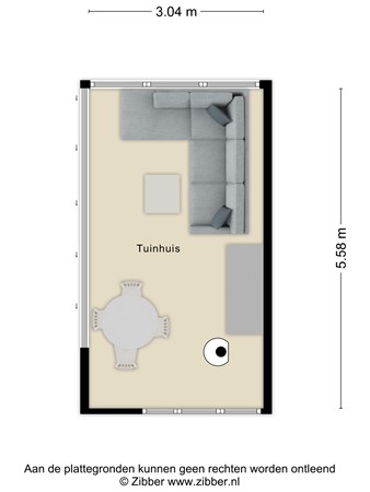 Floorplan - Turfsteker 3, 3907 GB Veenendaal