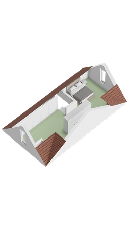 Floorplan - Turfsteker 3, 3907 GB Veenendaal