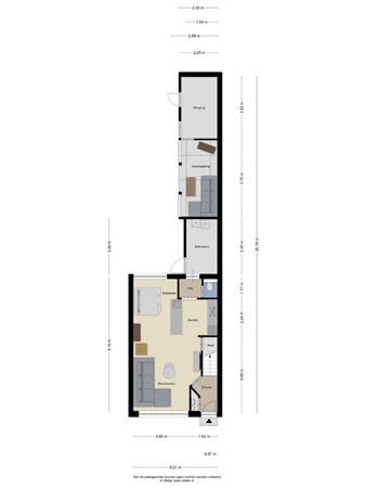 Floorplan - Distelvink 69, 3906 AN Veenendaal
