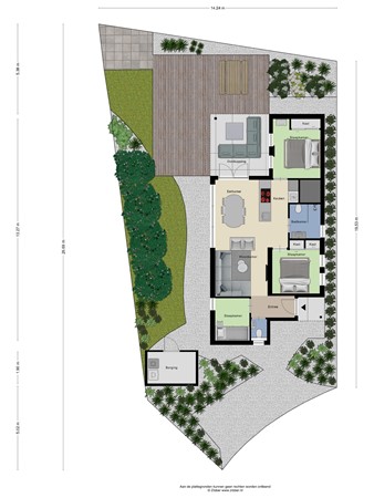 Floorplan - Oude Veensegrindweg 76-28, 3911 TA Rhenen