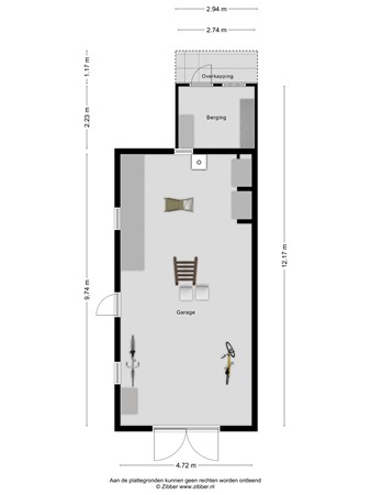 Floorplan - Achterdorp 39, 4041 GJ Kesteren