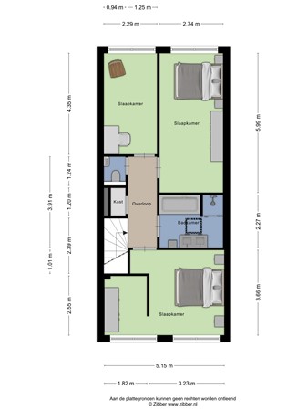 Floorplan - Brasem 20, 3824 LR Amersfoort