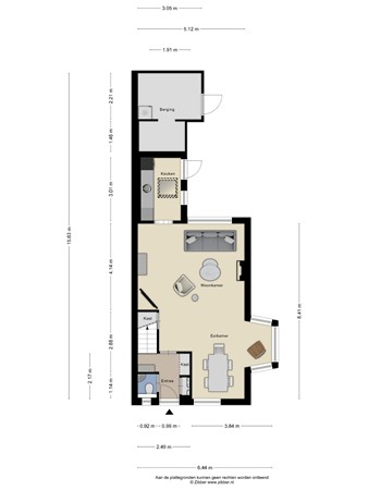 Floorplan - Dreef 200, 3956 EZ Leersum