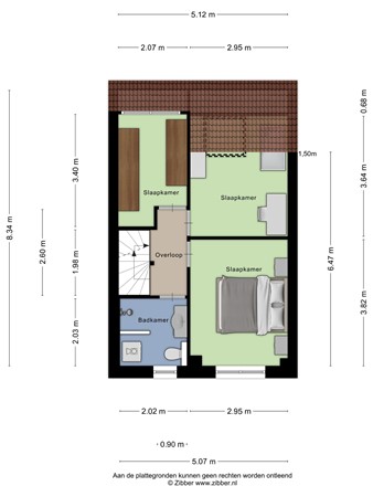Floorplan - Dreef 200, 3956 EZ Leersum