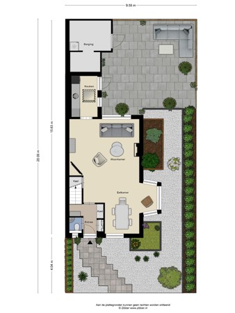 Floorplan - Dreef 200, 3956 EZ Leersum