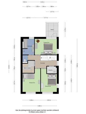 Floorplan - De Horst 1B, 3911 SX Rhenen