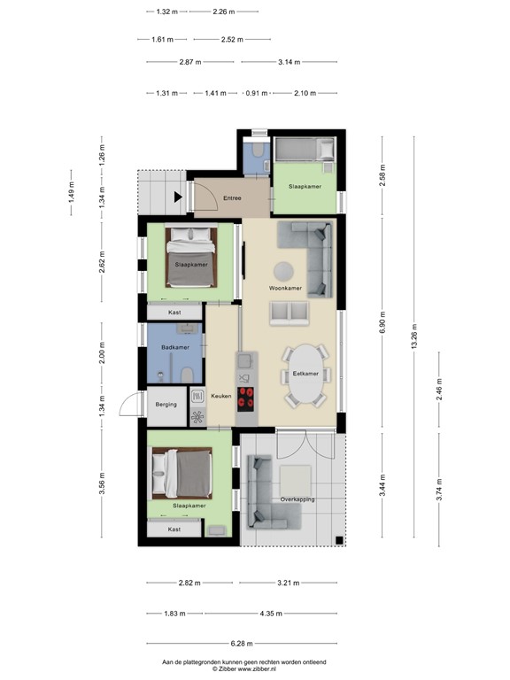 mediumsize floorplan