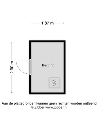 Floorplan - Oude Veensegrindweg 76-18, 3911 TA Rhenen