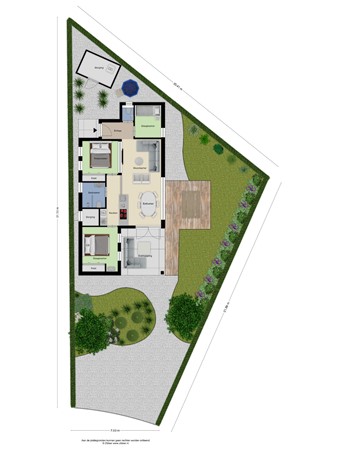 Floorplan - Oude Veensegrindweg 76-18, 3911 TA Rhenen