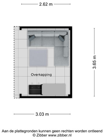 Floorplan - Noorderkroon 19, 3902 VA Veenendaal