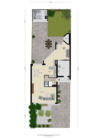 Floorplan - Noorderkroon 19, 3902 VA Veenendaal