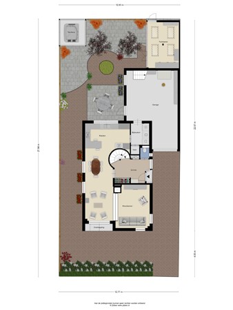 Floorplan - Valreep 22, 3904 PH Veenendaal