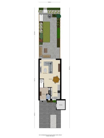 Floorplan - De Toltoren 23, 3912 AG Rhenen